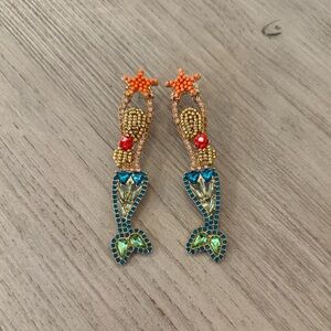 BaubleBar mermaid earrings
